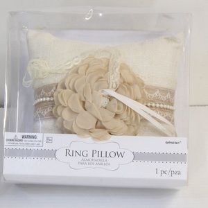 Wedding Ring Bearer Pillow NWT